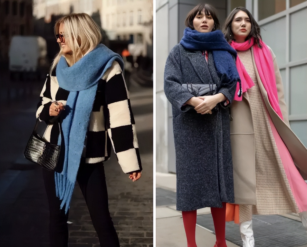 今年围巾流行款,今年冬天流行好看的围巾