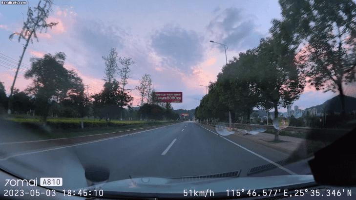 70迈a810行车记录仪夜视效果体验,70迈a800行车记录仪优缺点