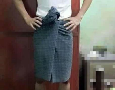 缅甸笼基筒裙,缅甸美女为何都爱穿筒裙