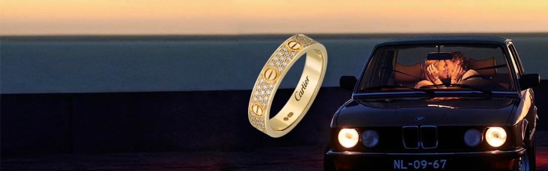 全网女生都爱的玫瑰花戒指,好漂亮的卡地亚情侣对戒