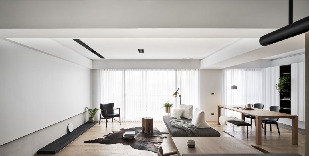 禅意侘寂风豪宅,侘寂挑空别墅