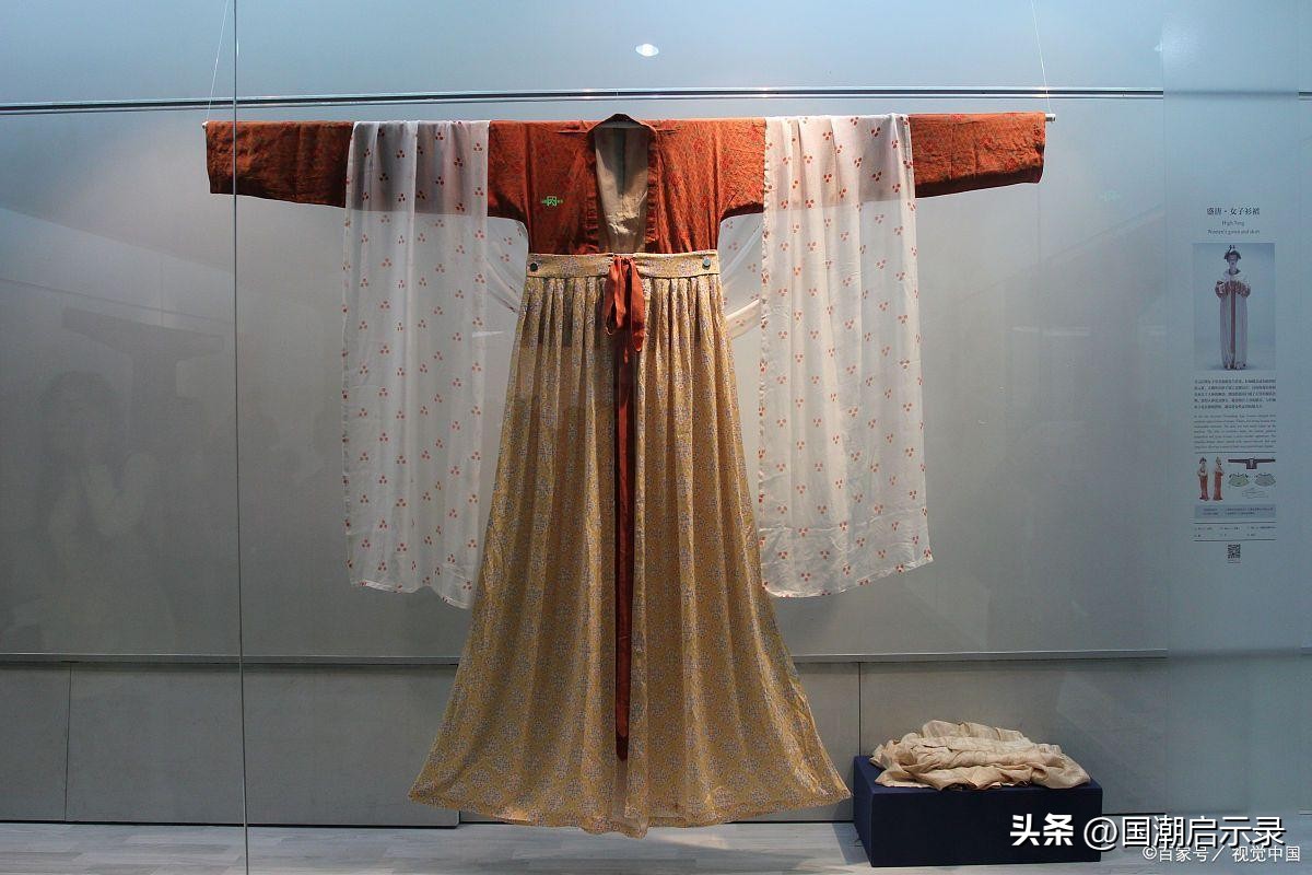 唐朝汉服齐胸襦裙怎么穿不掉,唐朝汉服齐胸襦裙介绍