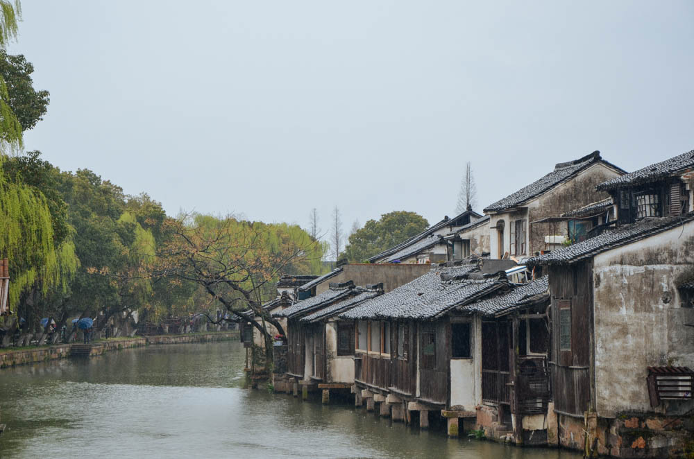 阴雨连绵不出门,乌镇阴雨绵绵