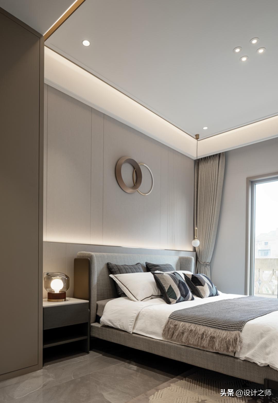 西安河与墅装修设计,西安现代城市别墅效果图