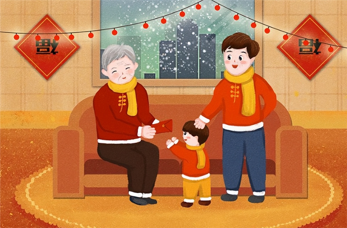 给“压岁钱”其实也有讲究，除夕给和初一给区别很大，别选错了