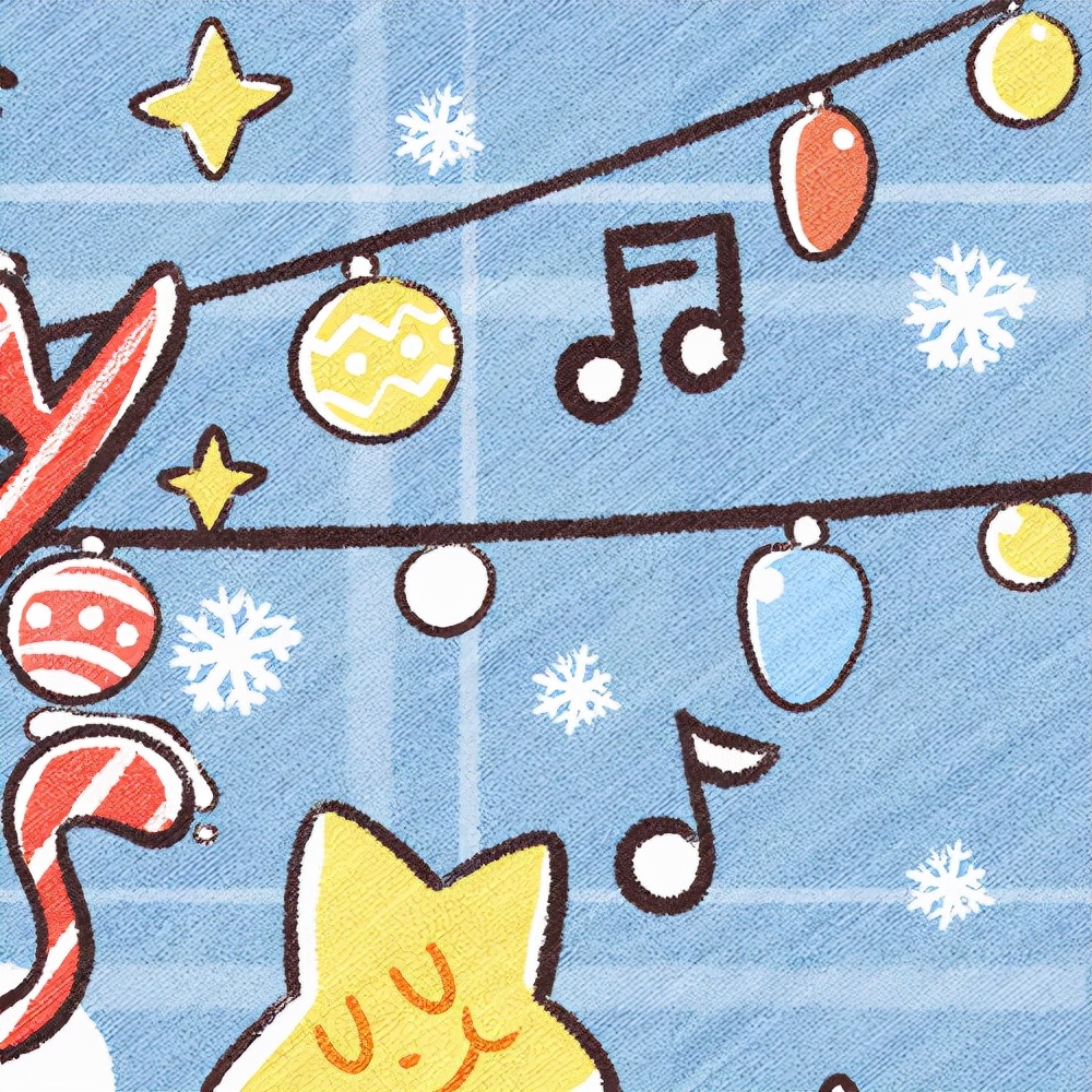 圣诞九宫格创意配图,适合发朋友圈的圣诞九宫格图片