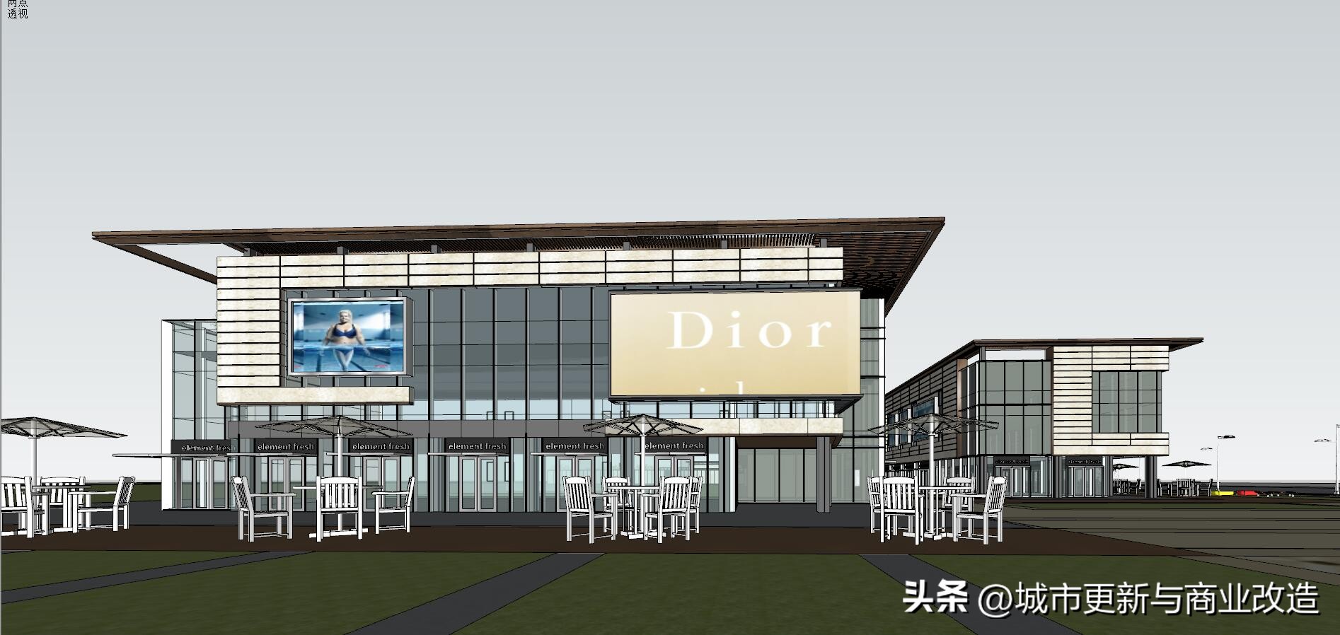 合肥万科广场效果图,合肥万科未来之光街区