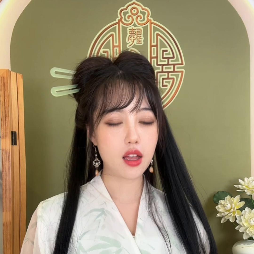 头发少还不想戴假发,头发少了买个假发