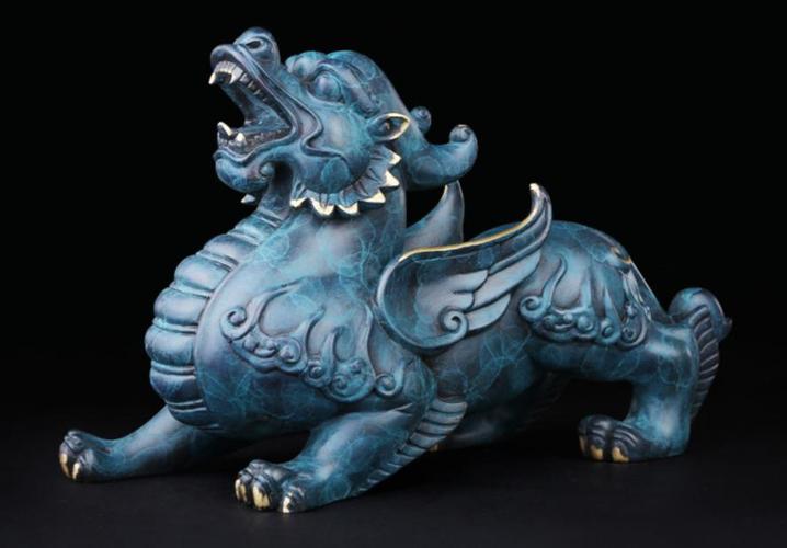 独角镇宅貔貅,镇宅神兽貔貅图片