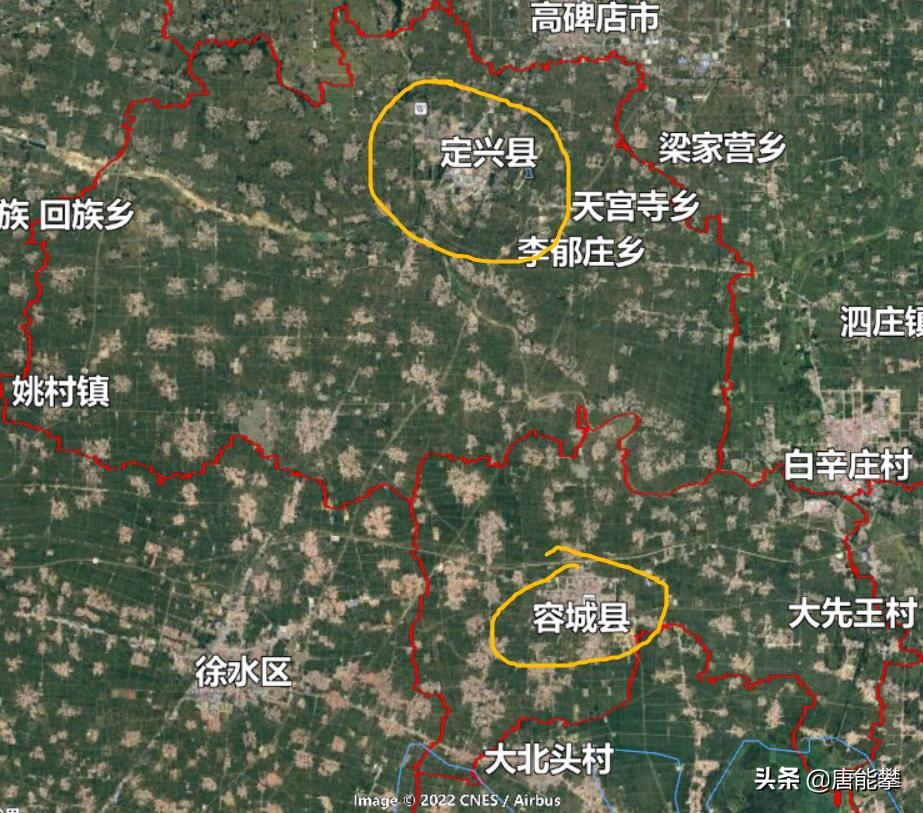 保定阜平、容城、定兴、高阳、唐县发展现状分析