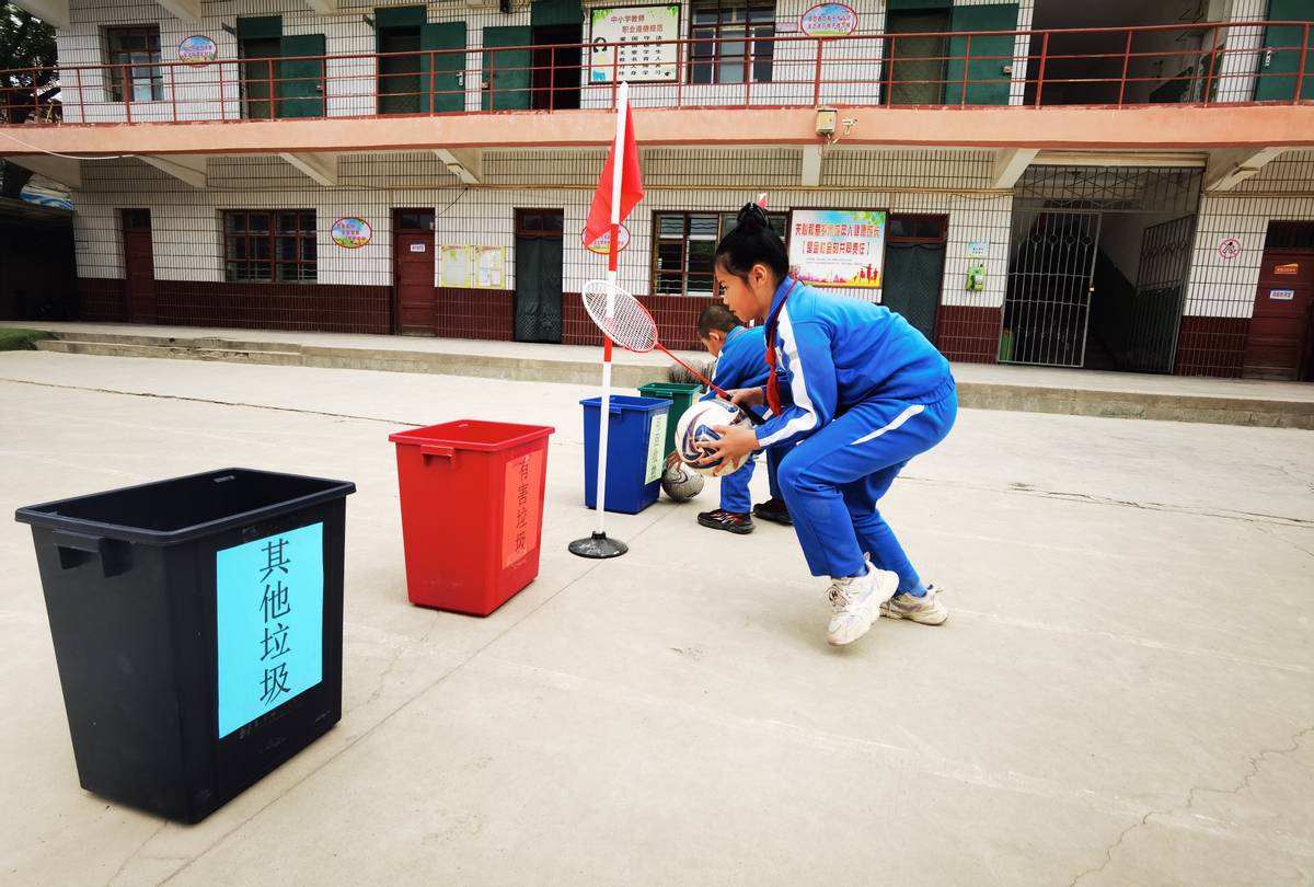 垃圾分类宣传趣味游戏活动,西固陈坪垃圾分类