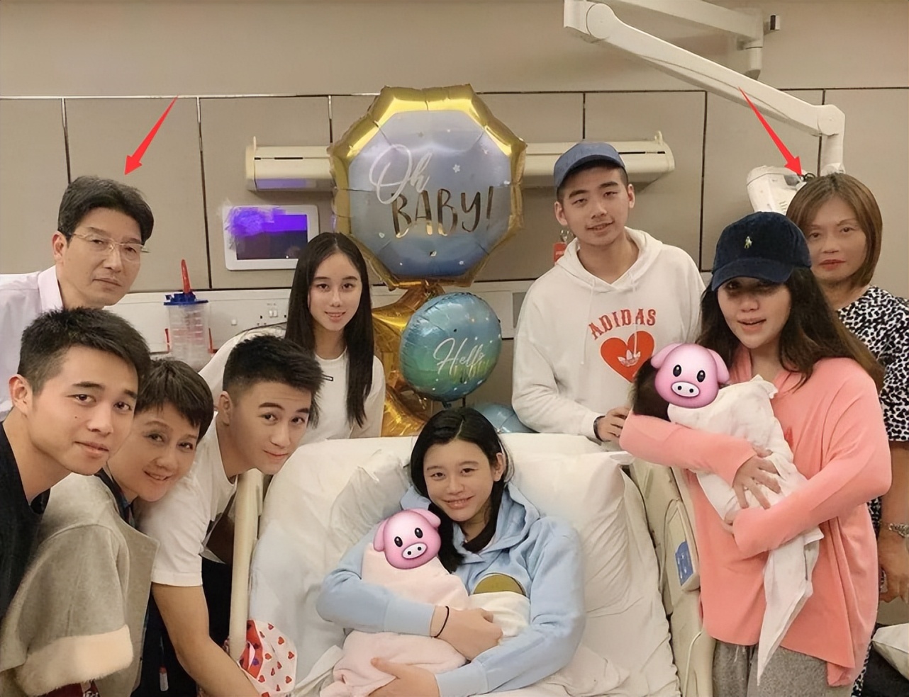 奚梦瑶晒与老公何猷君合照照片,奚梦瑶与何猷君出席家族活动