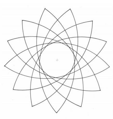 几何之花2：圆的内部分裂