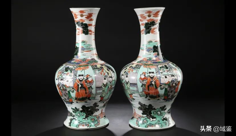 釉上五彩,釉上五彩富贵花