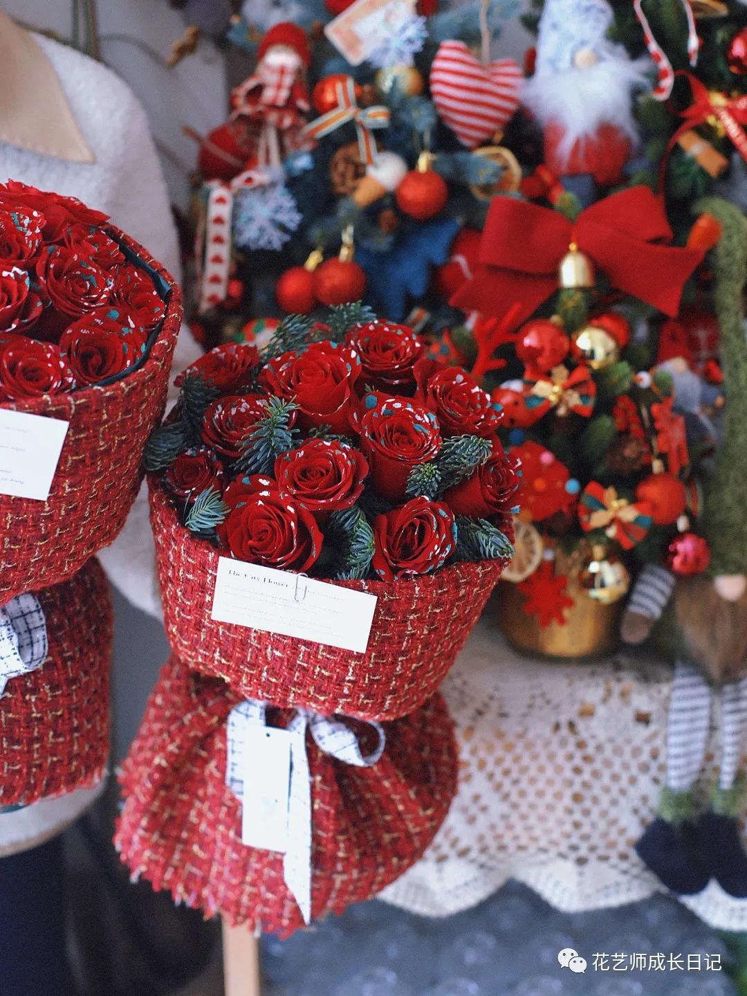 100朵玫瑰样式,圣诞限定玫瑰花