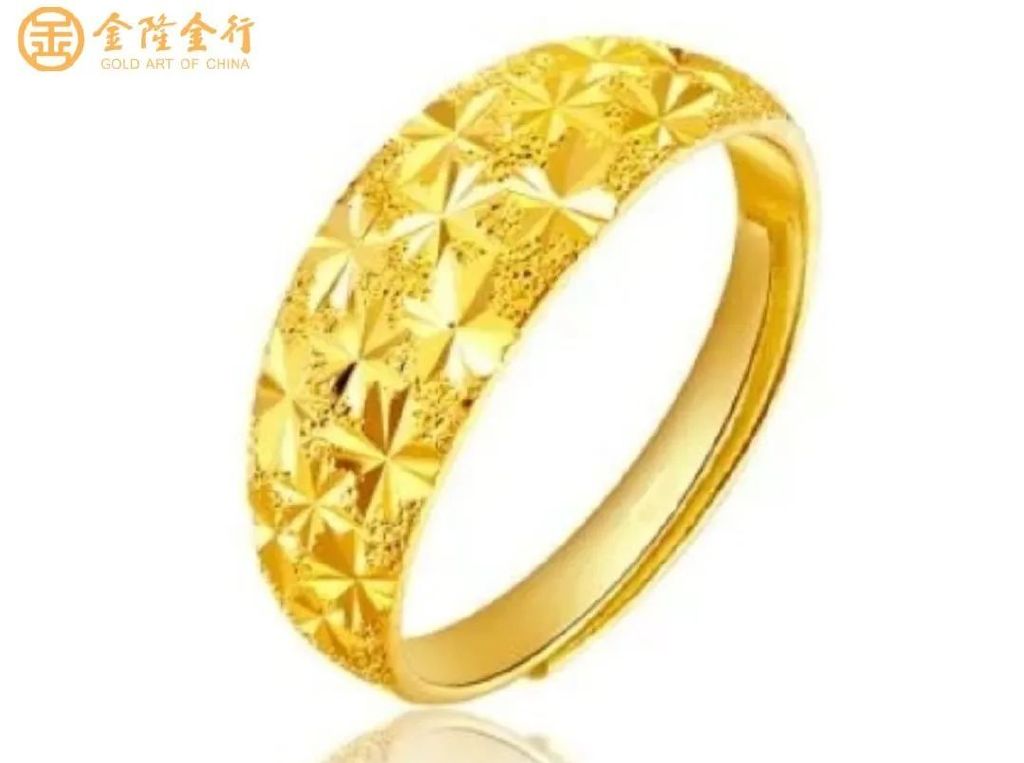 金方戒与金圆戒结合,天元戒黄金寓意