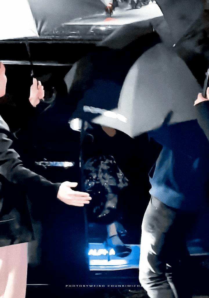 杨颖之夜,杨颖上海之夜