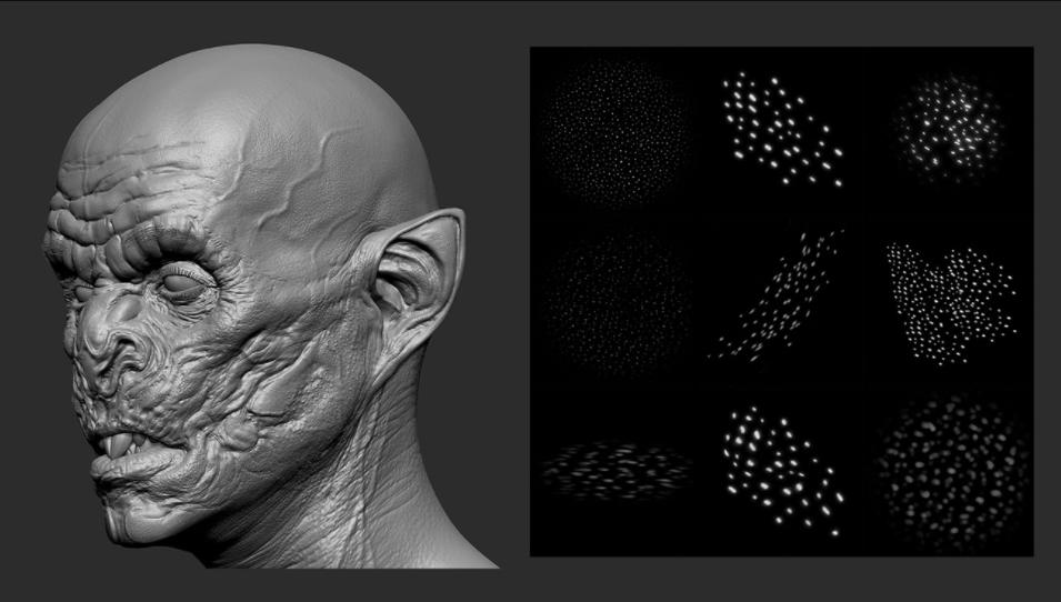 zbrush的15个建模技巧,zbrush雕刻小技巧