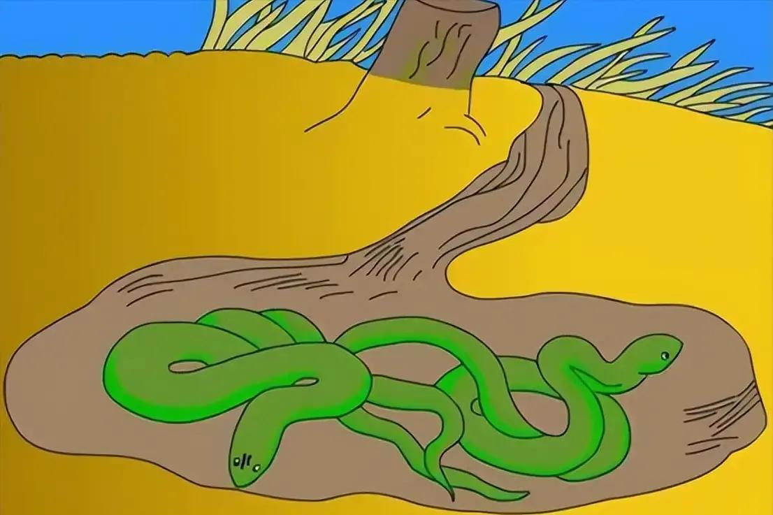 蛇的身体还有四条腿,蛇的脊椎结构