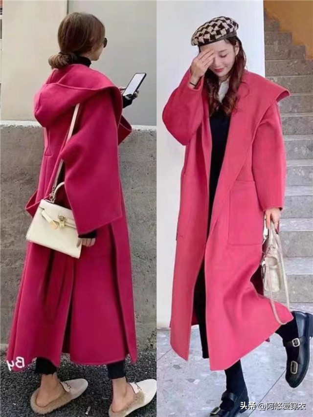 红色大衣怎么穿好看又显年轻,27岁穿红色大衣怎么穿才洋气