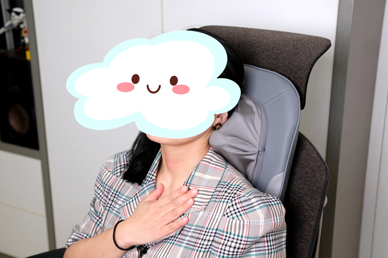 奥佳华1106按摩靠垫评测,坐久了腰酸缓解