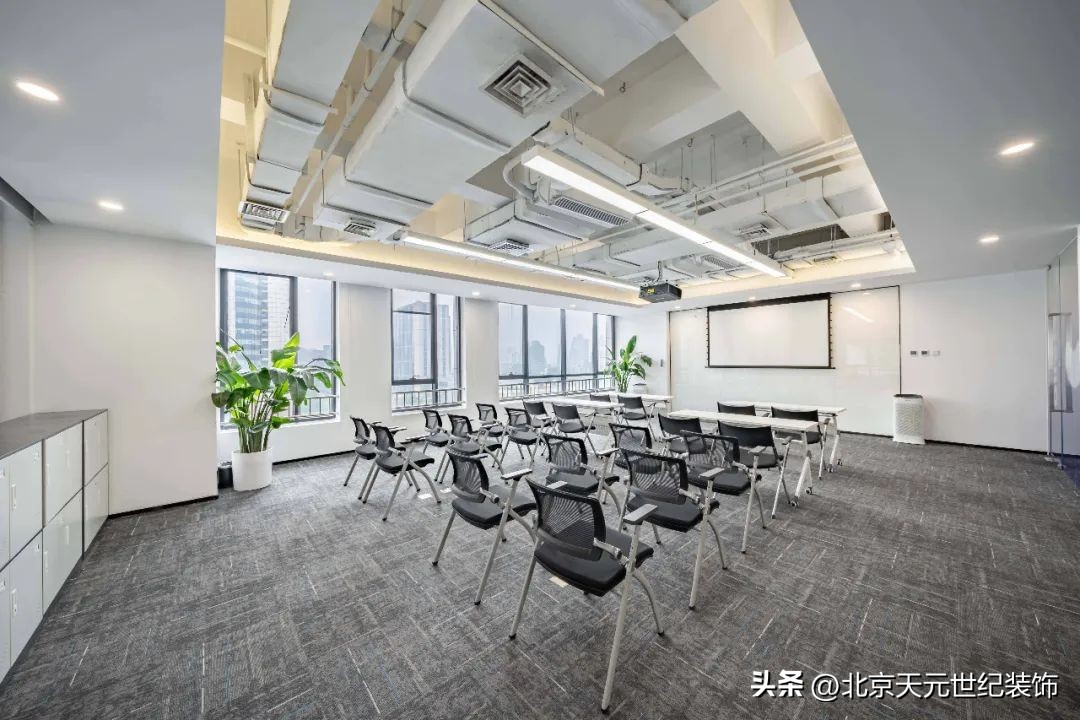 专业的工作室装修设计案例,高档教育公司装修设计案例