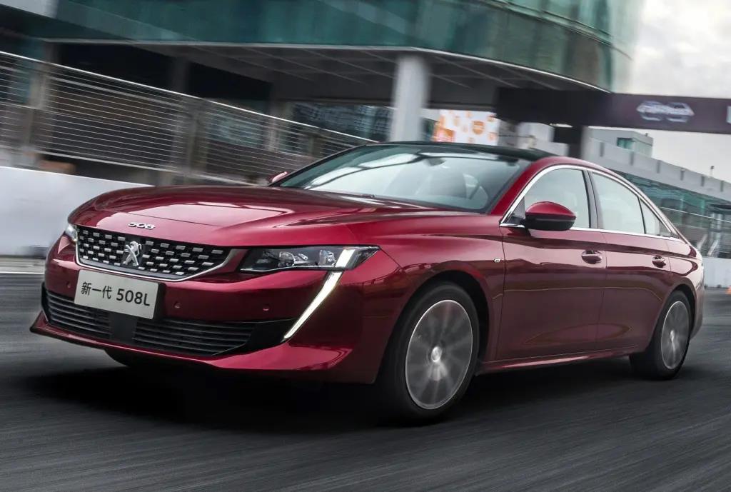 全新标致508实车曝光,全新一代标致508官方图