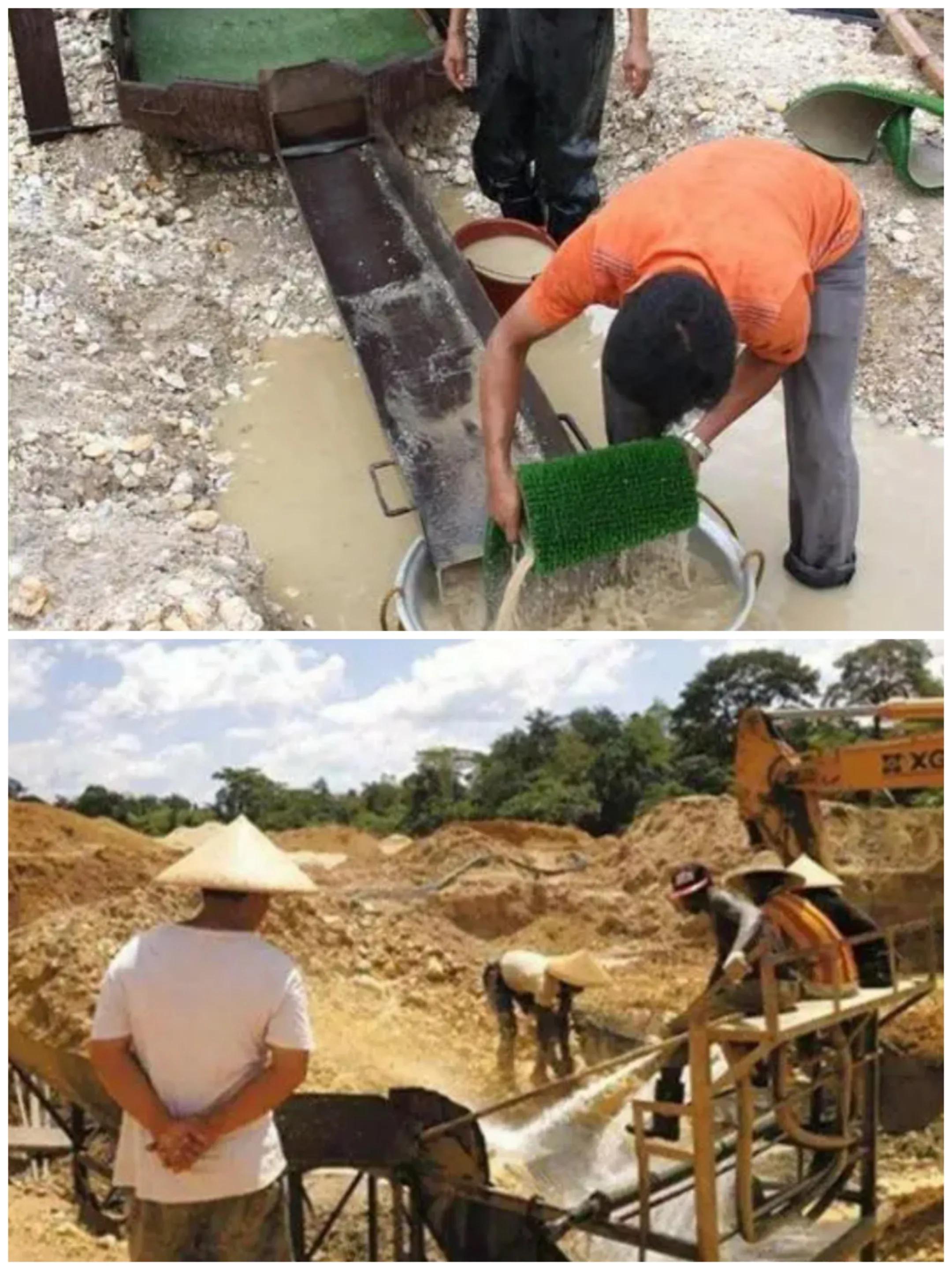 被持枪抢劫还挂了彩，刚果布淘金余热未退，如此致富路危险重重