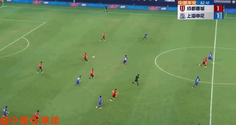 于汉超进球前申花犯规吗,申花误判
