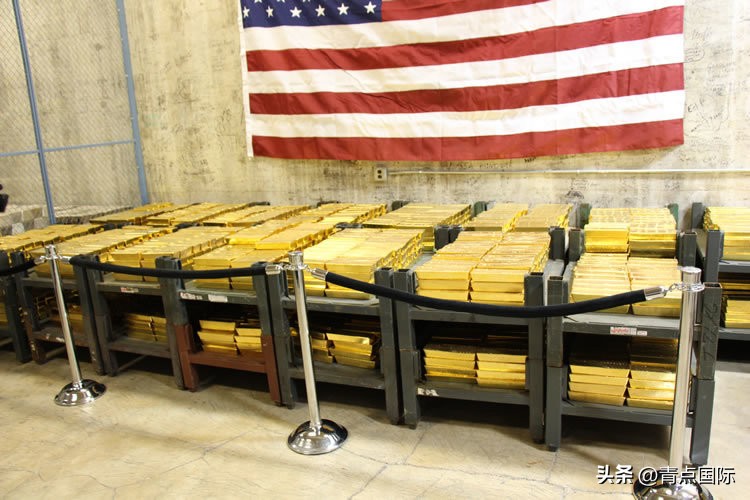美联储拿黄金换债,美联储金库内各国储放的黄金