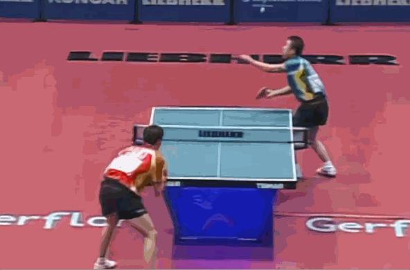 乒乓球的弧线是怎么回事,乒乓球怪异弧线