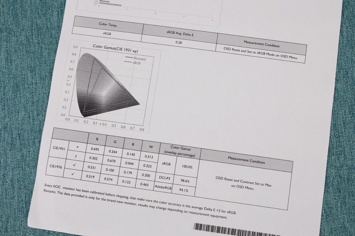 aoc275qxe显示器评测,aocag271qg显示器评测