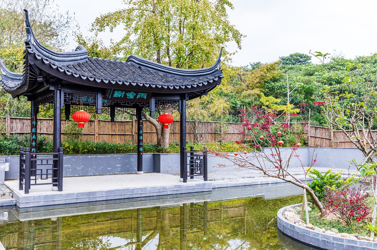 雨花台胜境,苏州东山景区雨花胜境图片