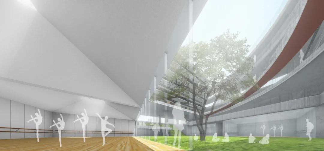 梅林中学改造方案,福田梅林中学改建