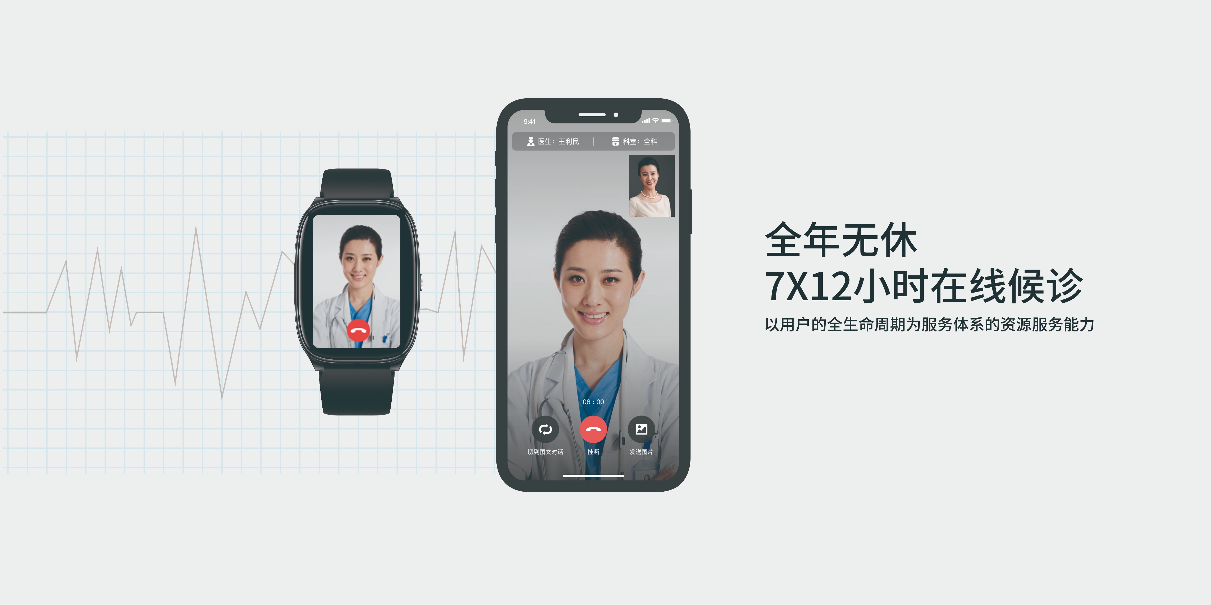 康家医免费领手表,足不出户在线问诊