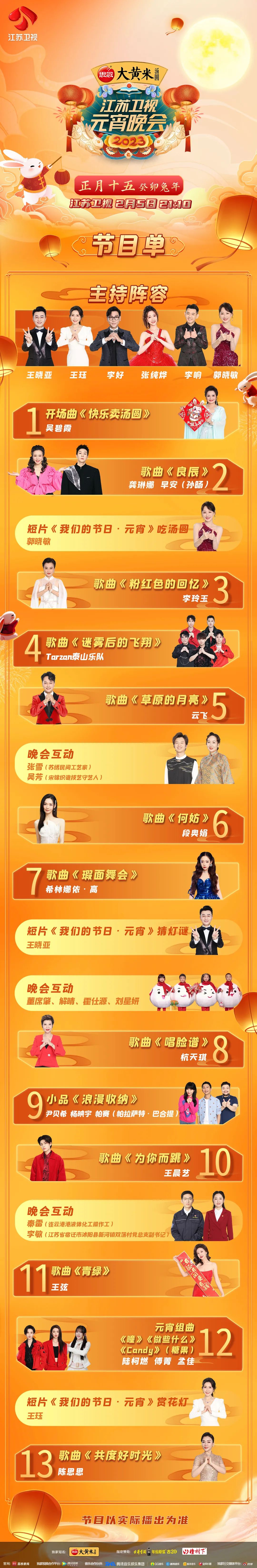 元宵晚会江苏卫视,2019江苏元宵晚会