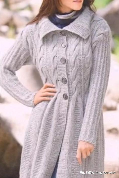 创意洋气针织开衫,针织外搭开衫中长款高档