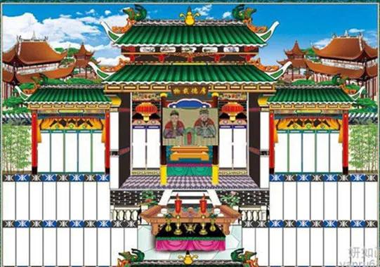 老家过年的习俗—请家堂