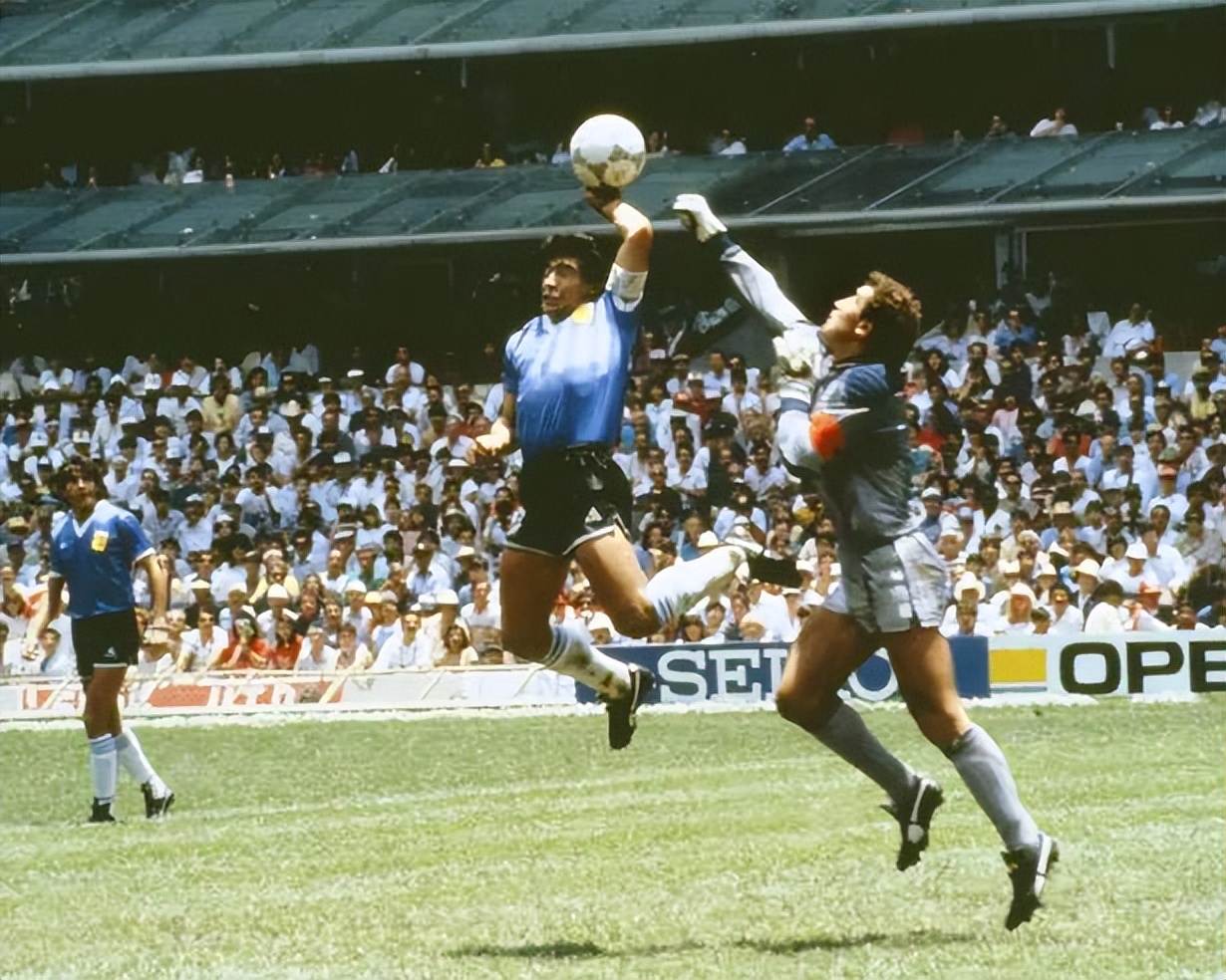 马拉多纳上帝之手发生于哪一年,回顾马拉多纳世界杯上帝之手