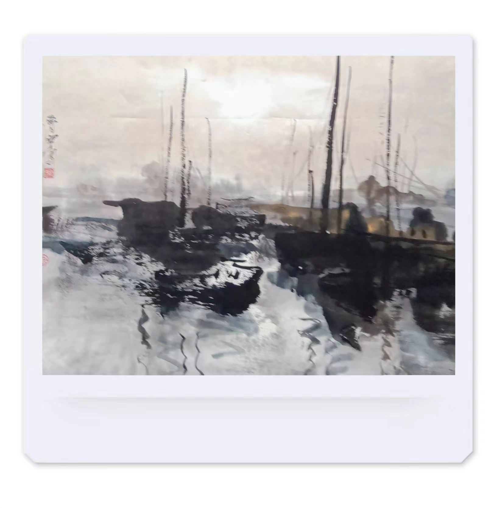 画家有着独特的艺术视角和灵感,画家的文化自信心得体会