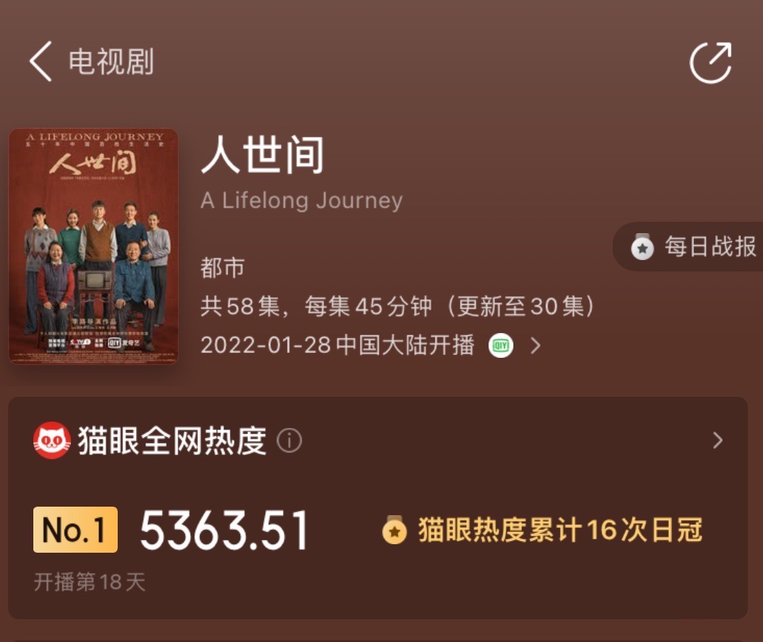 人世间有哪些诟病,人世间口碑下滑