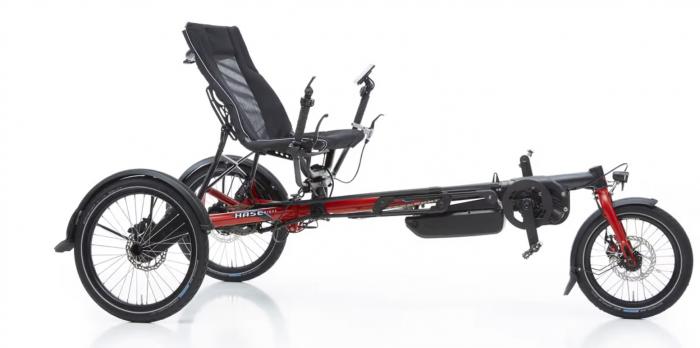 德国hase的双人斜躺自行车,hase自行车