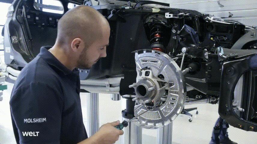 布加迪95968拼装教程,高清实拍布加迪