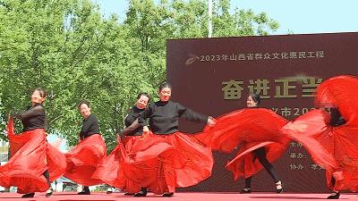 舞动胜溪广场舞大赛,孝义广场舞最新版
