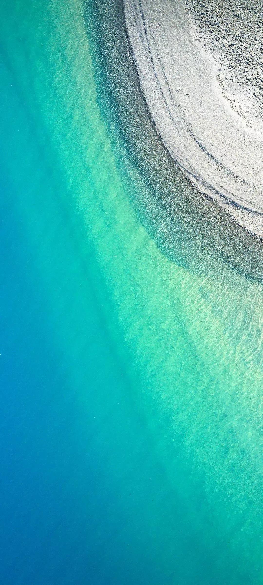 大海壁纸｜大海边，守候朝霞，聆听海浪的乐章