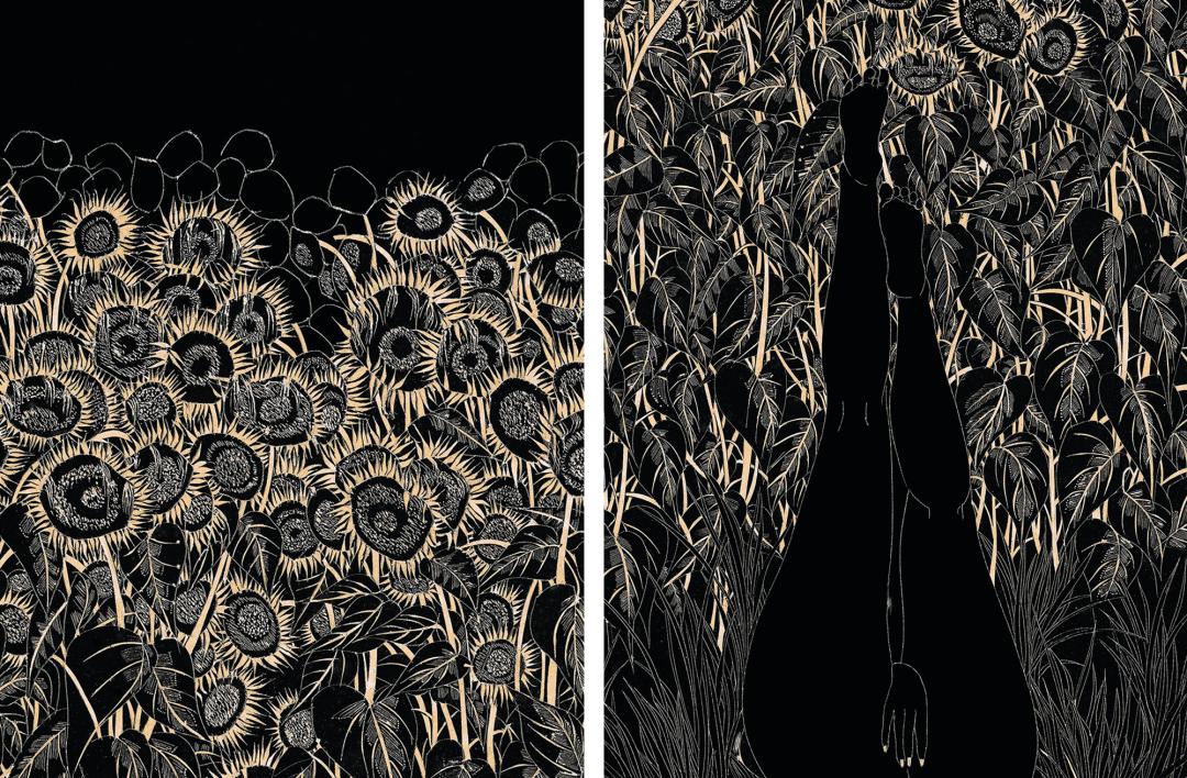 他坚持创作40年，刻出独一无二的黑白世界