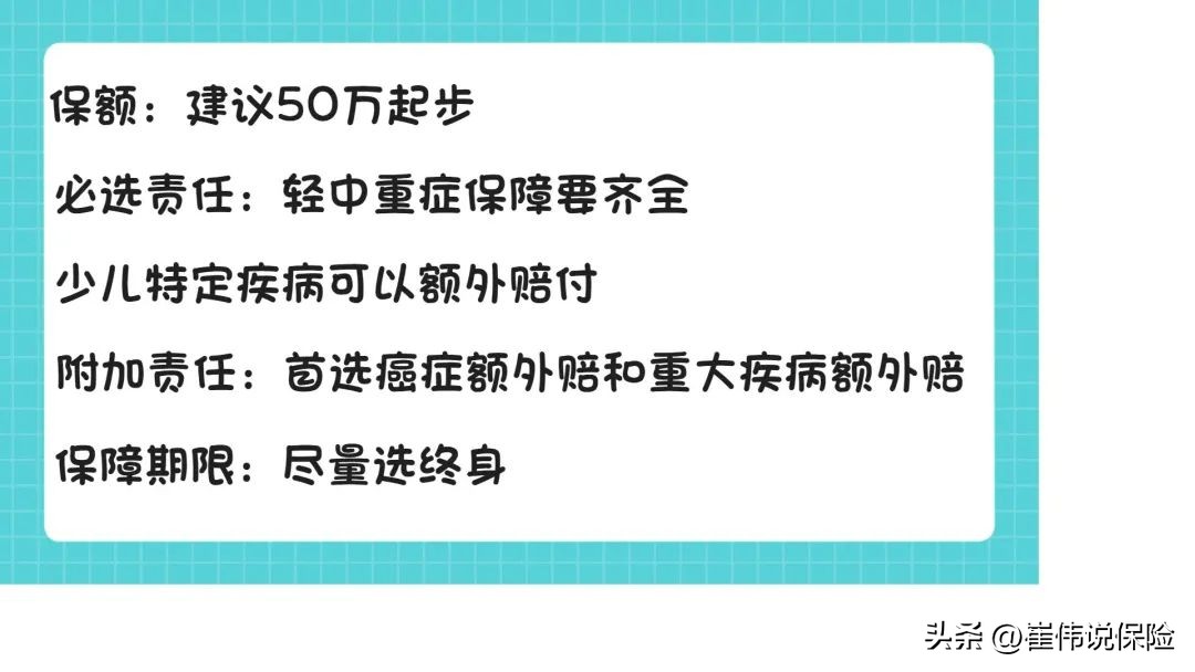 爆肝整理！万字攻略I怎么给熊孩子买保险