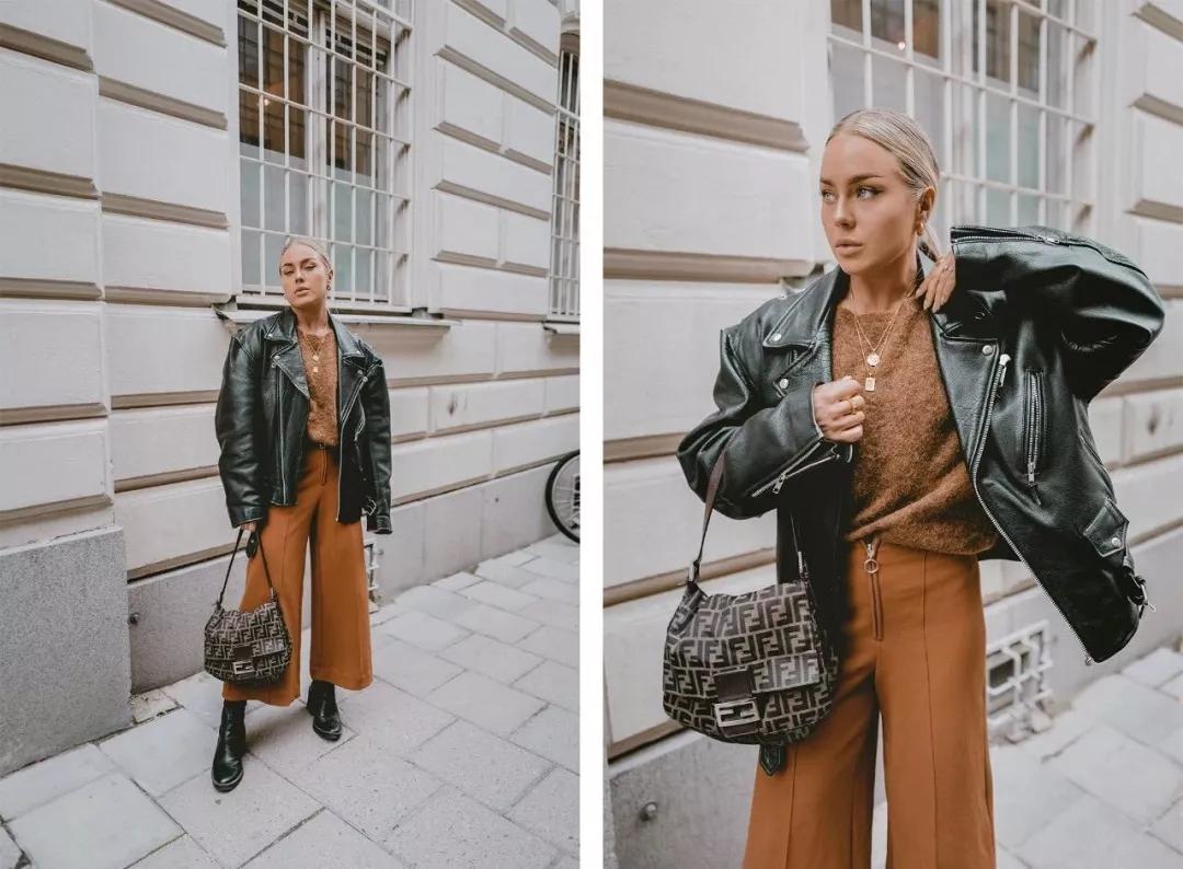 驼色外套内搭什么色彩打底,158梨形身材驼色大衣搭配高级感