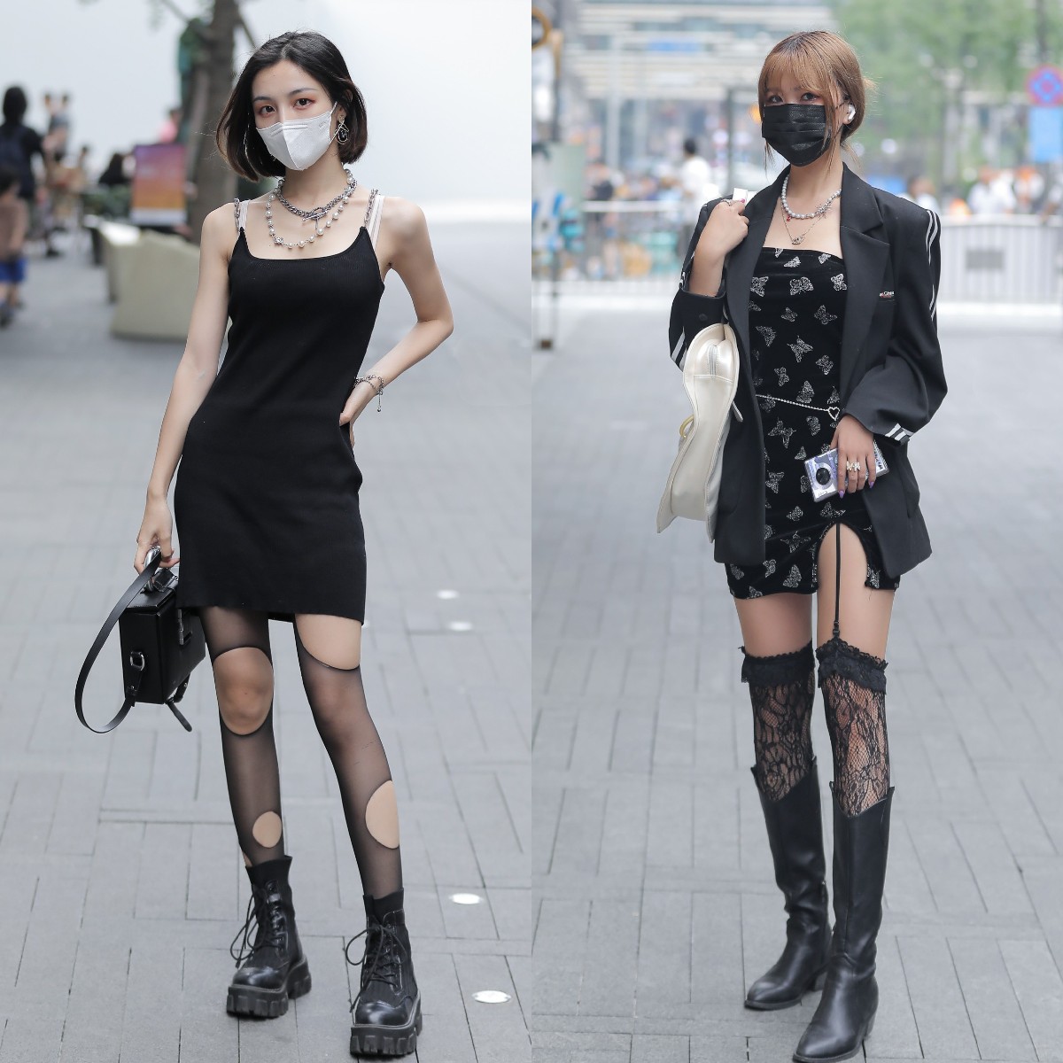 白丝小腿袜穿搭高级感,长腿袜怎么穿才更漂亮呢