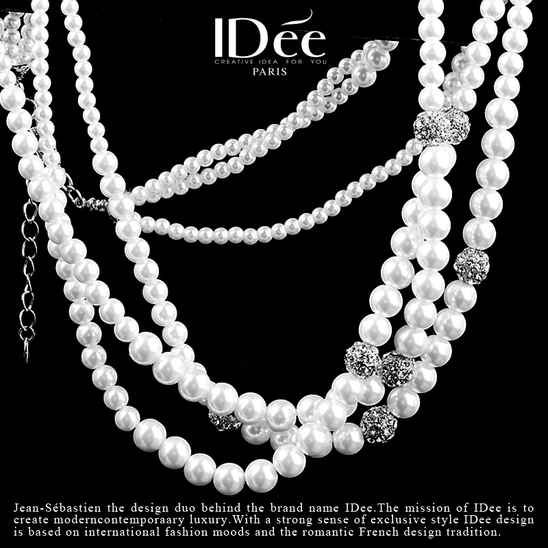 珍惜你我，爱意永恒——法国IDee珍珠套装浪漫结婚季饰品